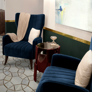 Hotel interior design in Morocco.